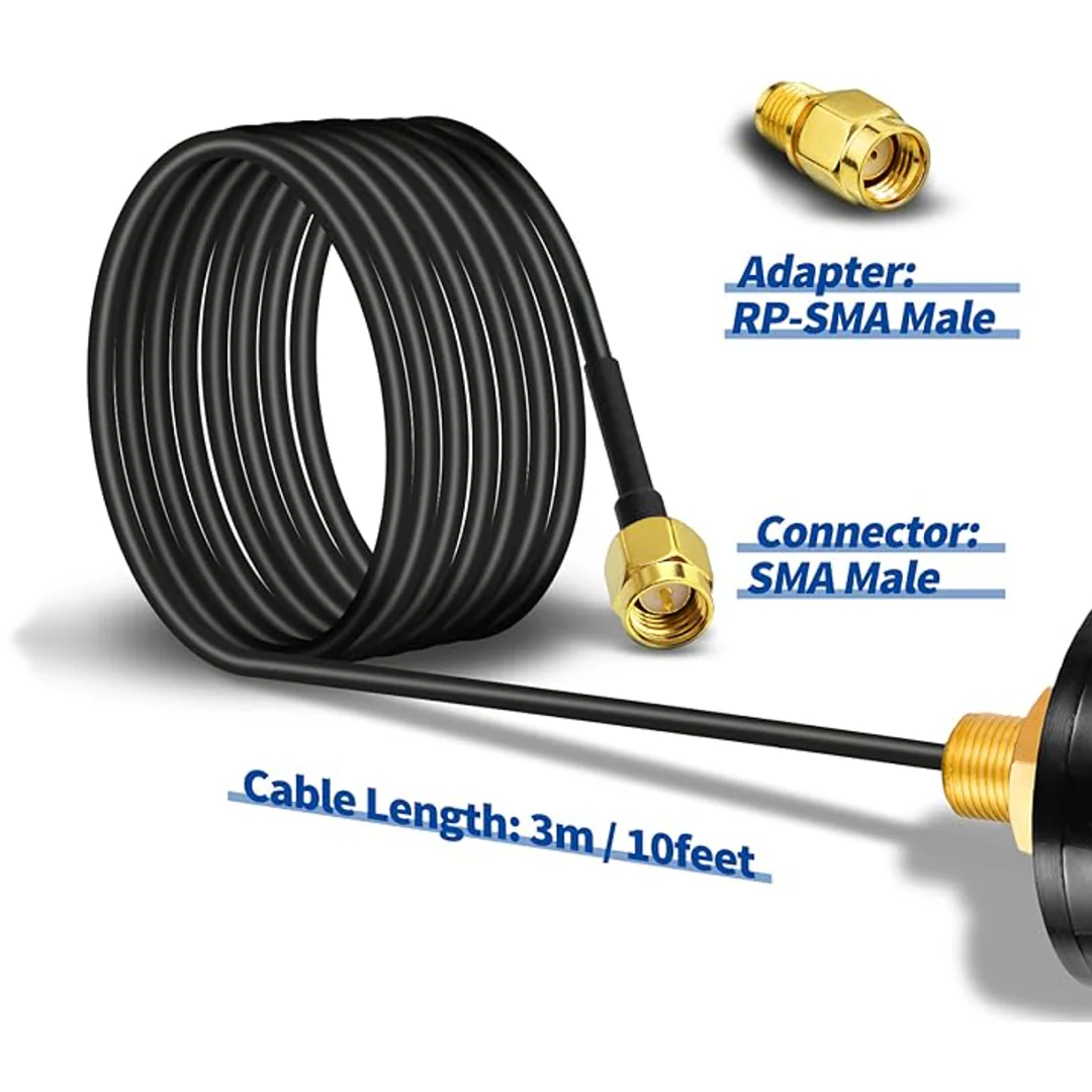 4G LTE Waterproof Outdoor Antenna | 3 Metre Cable - Image 4