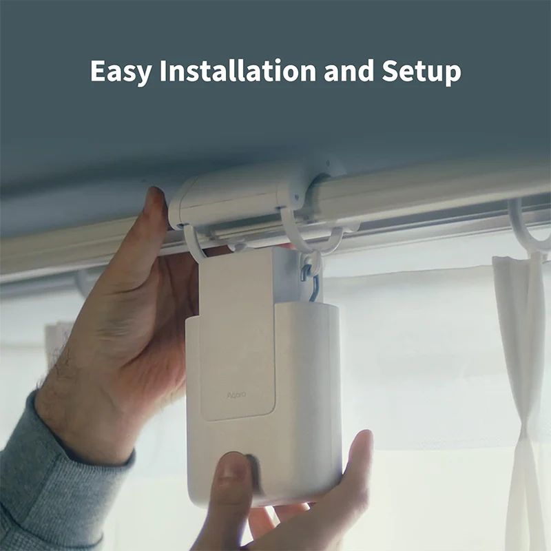 Aqara Curtain Driver E1 (Rod Version) | White - Image 5