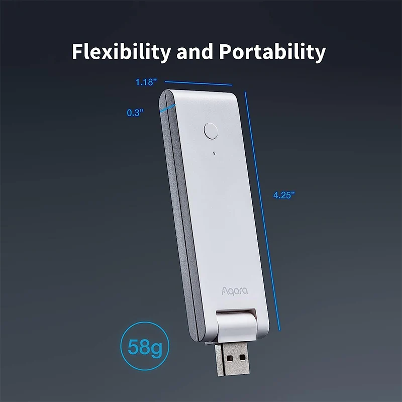 Aqara Hub E1 | Zigbee Certified USB-A Smart Home Hub - Image 3
