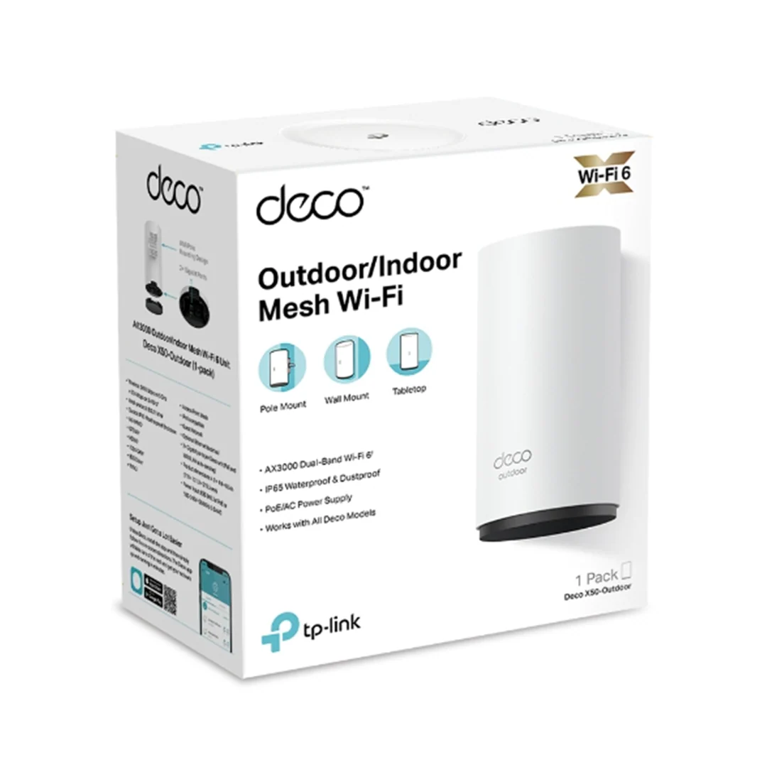 TP-Link Deco X50-Outdoor | AX3000 Outdoor Mesh WiFi 6 System - Image 12