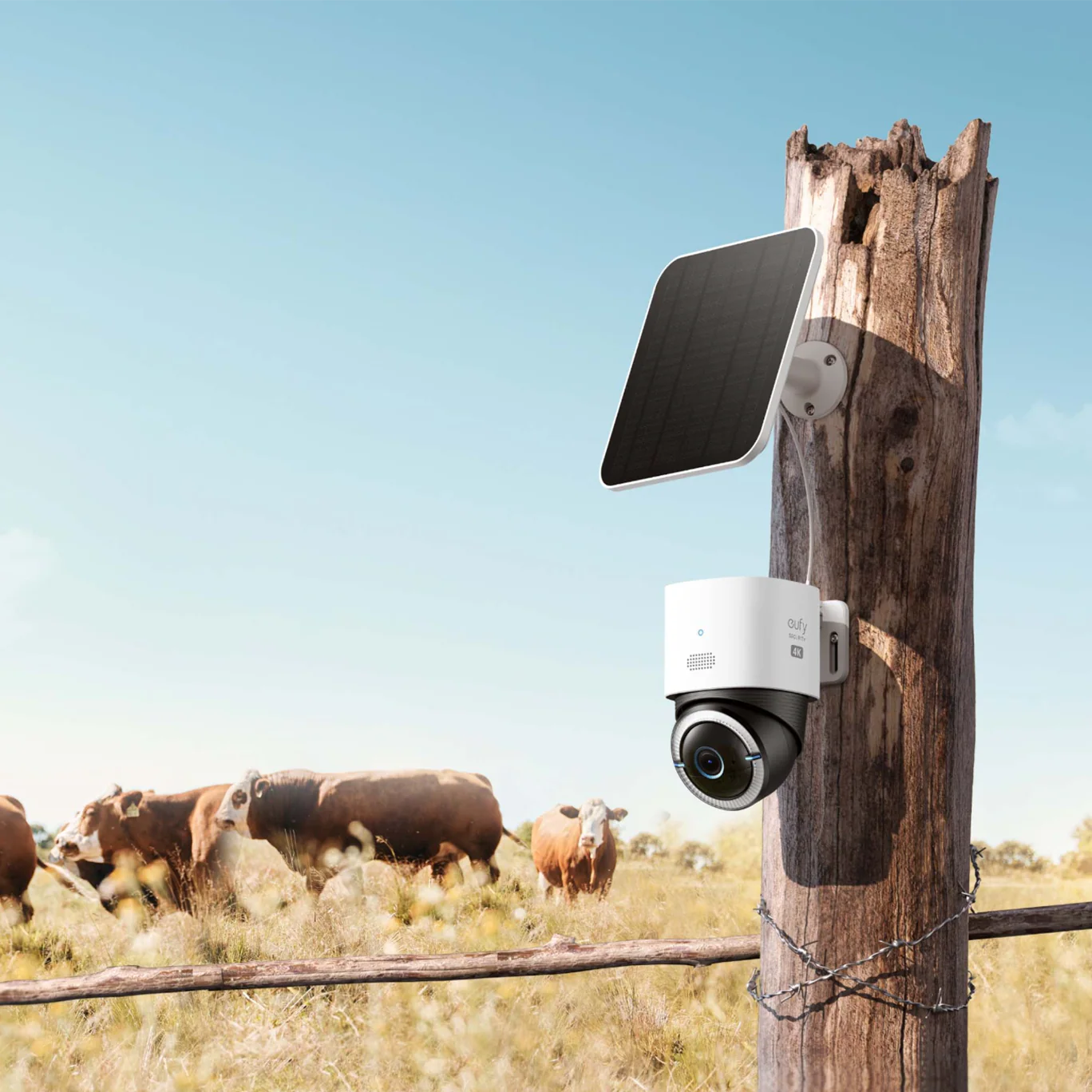 Eufy 4G LTE & WiFi Cam S330 Outdoor Camera with Solar Panel | T86P2321 - Image 10