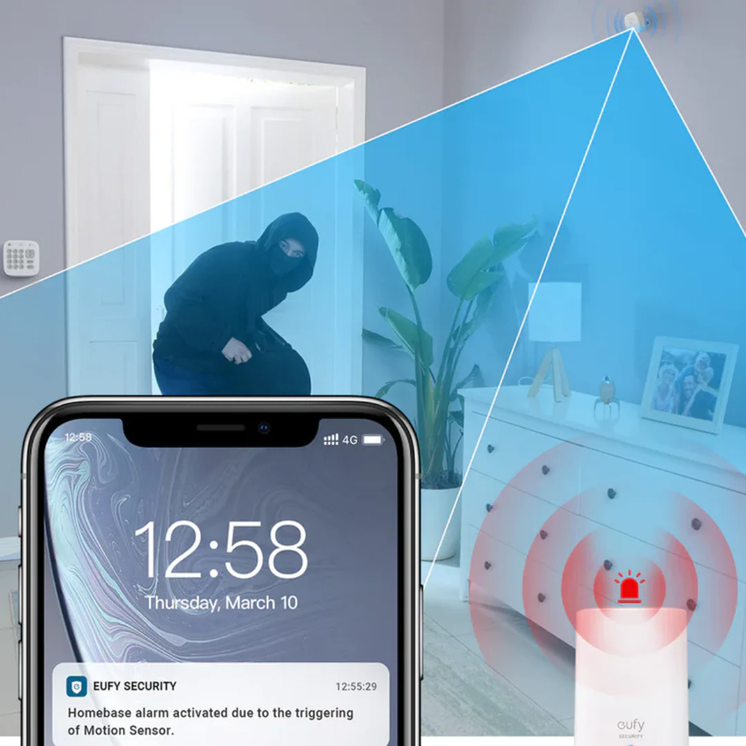 Eufy Security 5-Piece Home Alarm Kit | T8990321 - Image 4