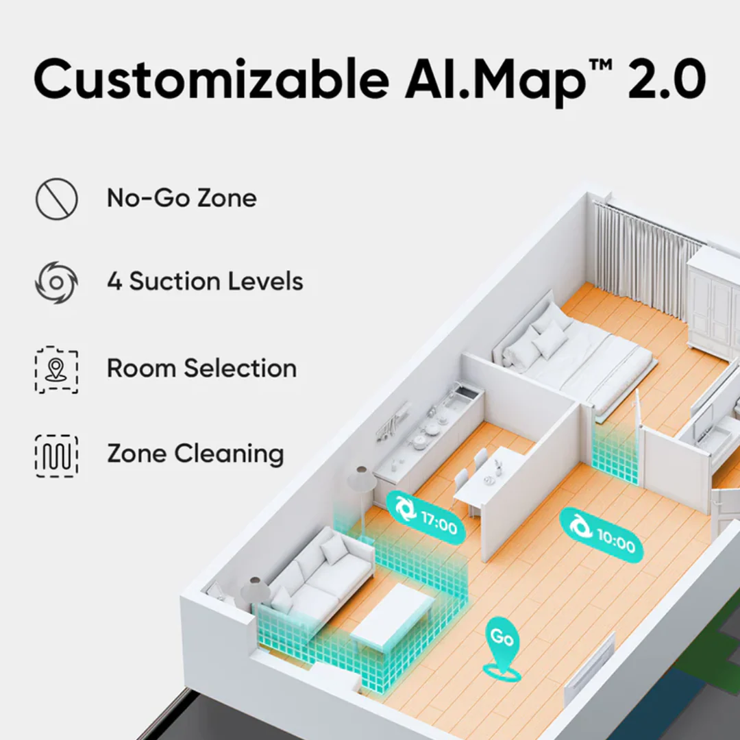 Eufy L60 Hybrid | Robot Vacuum & Mop | T2268V11 - Image 3