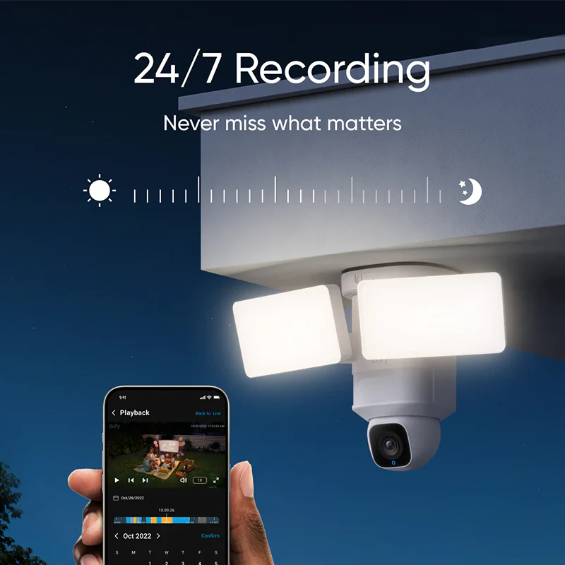 Eufy Floodlight Cam E30 | 360° Coverage | T8426321 - Image 6