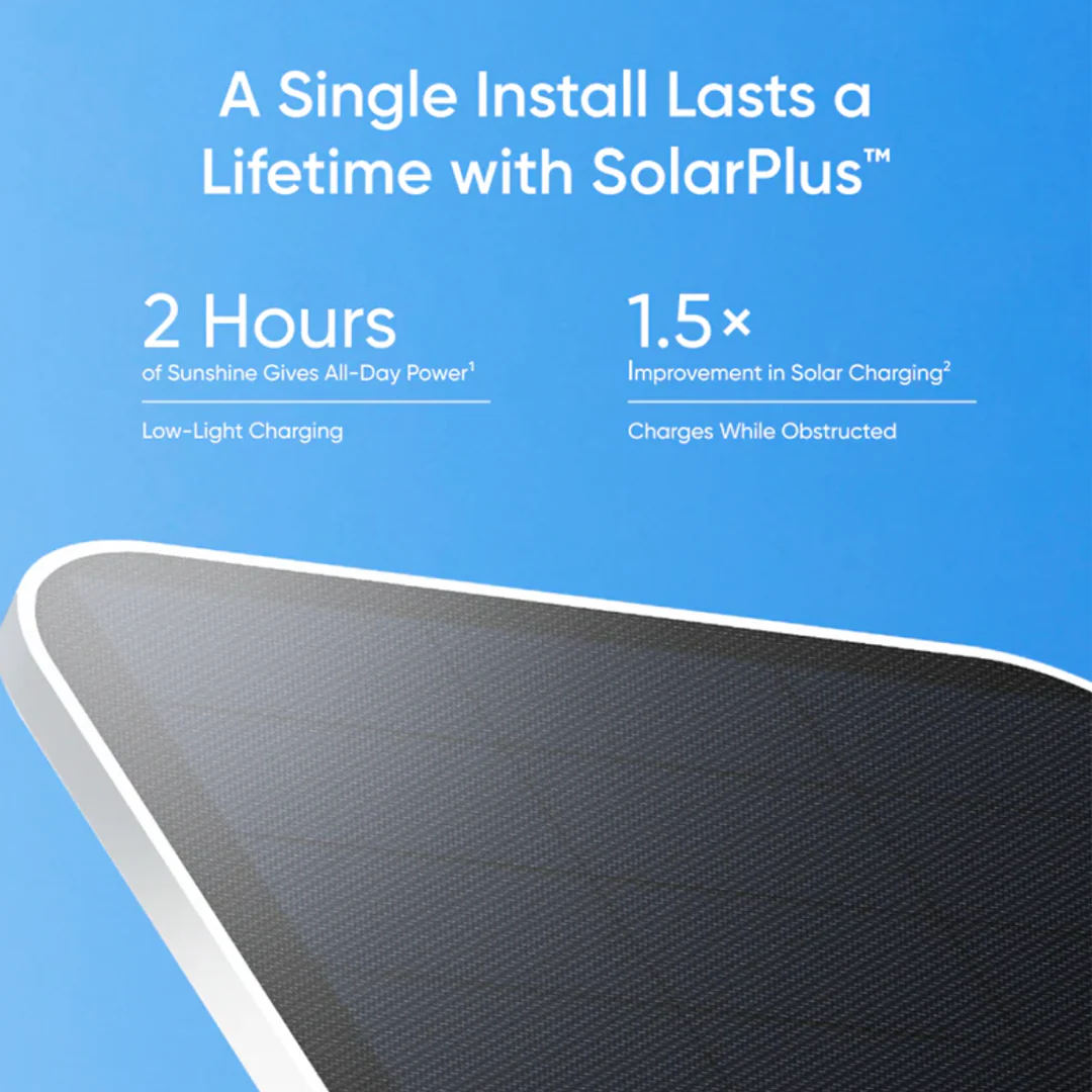 Eufy Solocam S340 Dual Camera | Solar-Powered | T81703W1 - Image 6