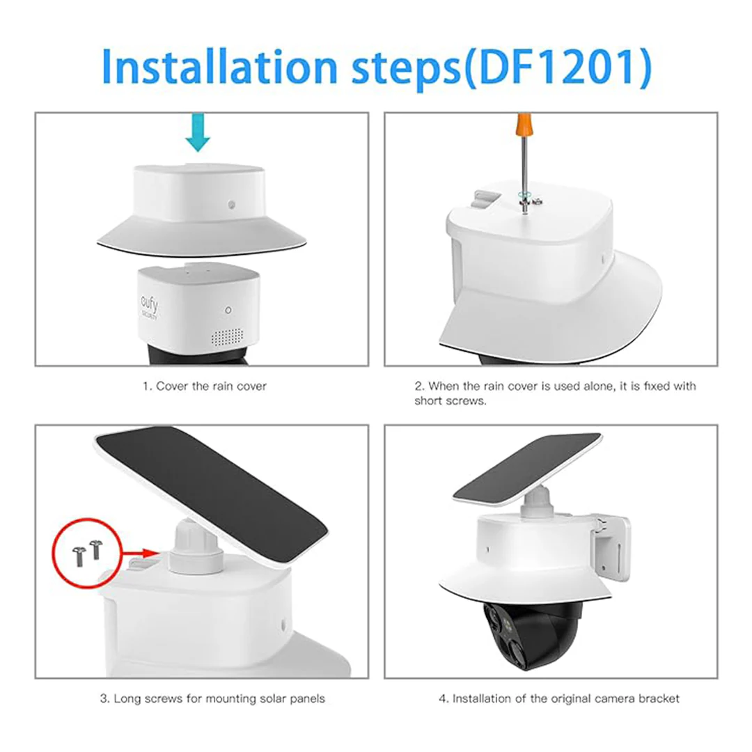 Rain Cover & Sun Shade for eufy Security SoloCam S340 - Image 3