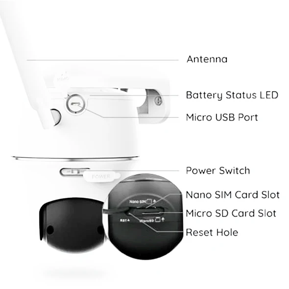 Reolink Go PT Plus | 100% Wire Free 4G Outdoor Security Camera - Image 3