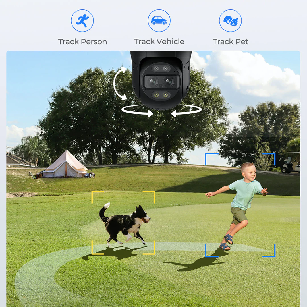 Reolink TrackMix PoE | 4K Dual-Lens PTZ Camera with Motion Tracking - Image 6