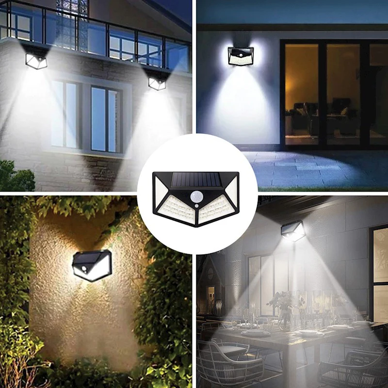 SUNARI Outdoor Solar Light | LED Wall Lamp with Solar Panel - Image 6