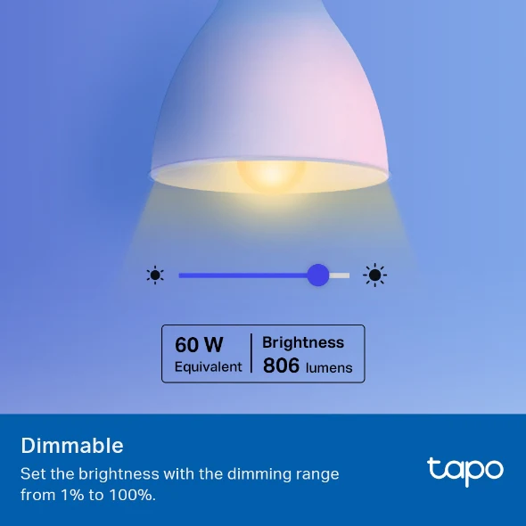 Tapo | B22 Smart WiFi Multicolour Light Bulb | L530B - Image 4