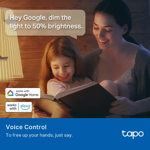 Tapo | E27 Smart WiFi Multicolour Lightbulb | L530E - Image 7