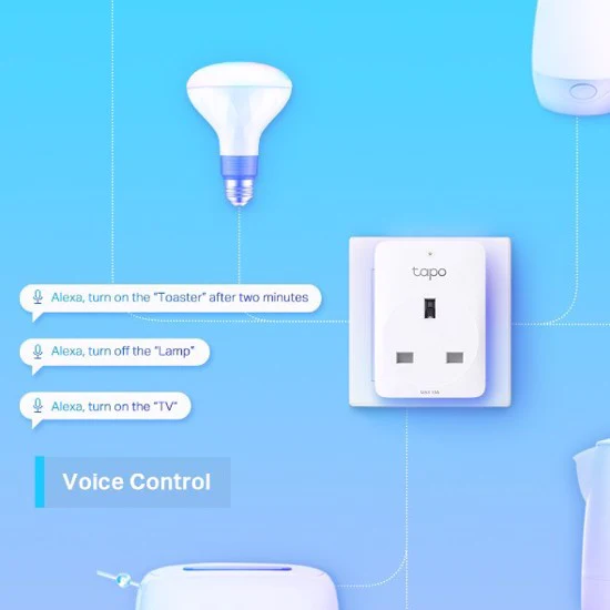 TP-Link | Tapo P100 Mini Smart Wi-Fi Plug with Voice Control - Image 6