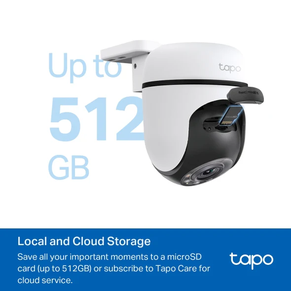 Tp-Link | Tapo C510W | 2K Outdoor Pan/Tilt Security Wi-Fi Camera - Image 12