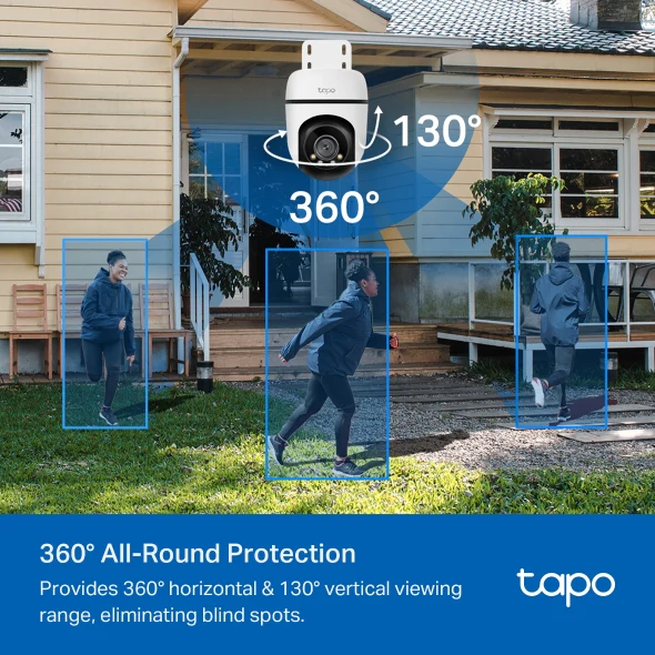 Tp-Link | Tapo C510W | 2K Outdoor Pan/Tilt Security Wi-Fi Camera - Image 6